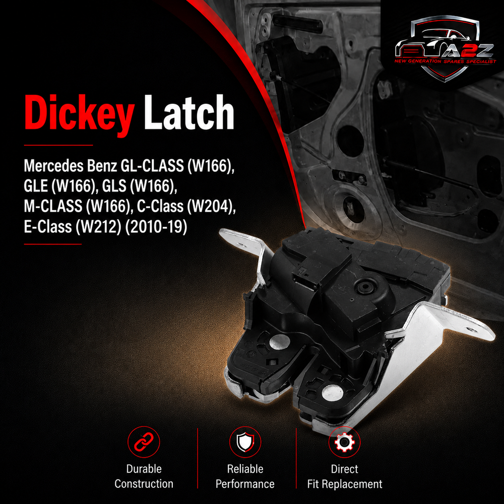 Dickey Latch 2047401300 Compatible With Mercedes Benz GL-CLASS (W166), GLE (W166), GLS (W166), M-CLASS (W166),  C-Class (W204), E-Class (W212) (2010-19)