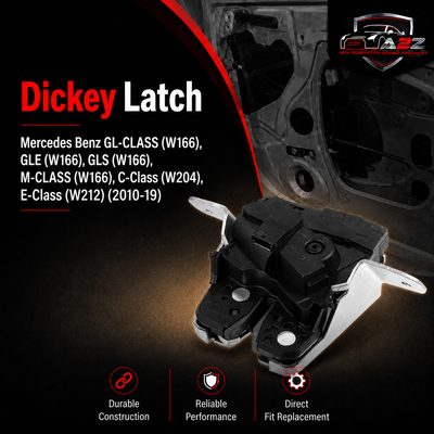 Dickey Latch 2047401300 Compatible With Mercedes Benz GL-CLASS (W166), GLE (W166), GLS (W166), M-CLASS (W166),  C-Class (W204), E-Class (W212) (2010-19)