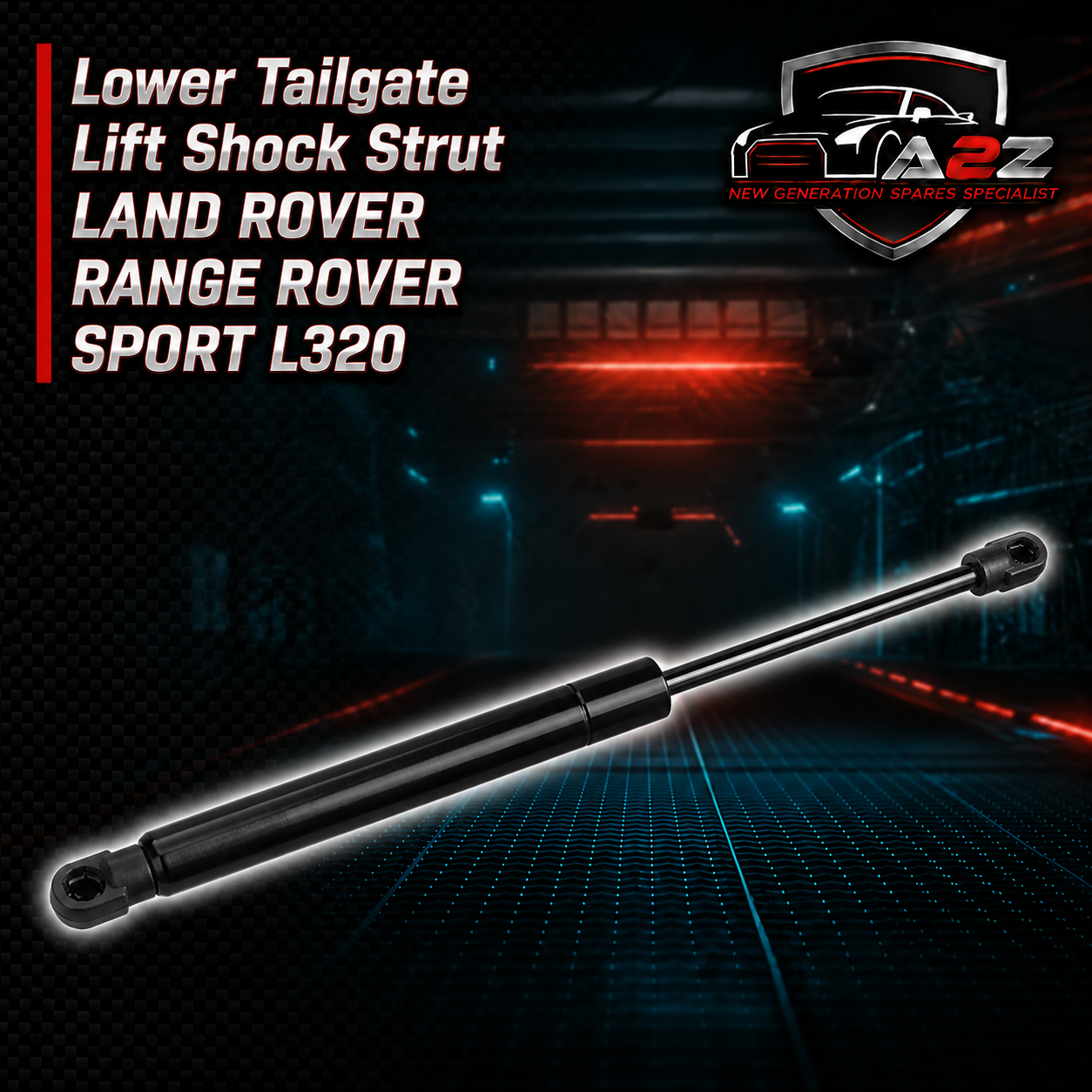 Lower Tailgate Lift Shock Strut BHE790052 LR030198 Compatible with LAND ROVER RANGE ROVER SPORT I (L320)