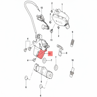 Dickey Latch Left & Right C2D2057 Compatible With Jaguar & For XF & For XJL (2010-19)