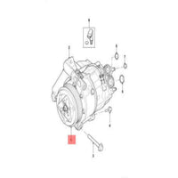 AC Compressor C2D38695 C2D45382 C2D56291 T2P1159 Compatible With JAGUAR XF (X260) Tag no.301