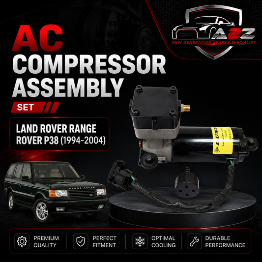 Ac Compressor Assembly ANR3731 ANR3731E Compatible With Land Rover Range Rover P38 (1994-2004)