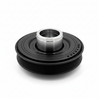 Crankshaft Pulley LR074072 LR113860 G4D36316AC G4D36316AG Compatible With LAND ROVER DISCOVERY SPORT (L550) & DISCOVERY V (L462) & RANGE ROVER EVOQUE (L538) &  XE (X760) & JAGUAR F-PACE (X761) &XF II (X260)Tag-CP-14