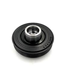 Crankshaft Pulley LR074072 LR113860 G4D36316AC G4D36316AG Compatible With LAND ROVER DISCOVERY SPORT (L550) & DISCOVERY V (L462) & RANGE ROVER EVOQUE (L538) &  XE (X760) & JAGUAR F-PACE (X761) &XF II (X260)Tag-CP-14