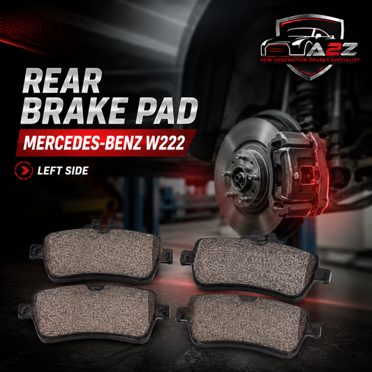 Rear Brake Pad A0064205720 2507103 2507101 P050117 Compatible With MERCEDES-BENZ S-CLASS W222