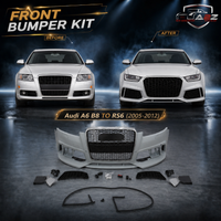 Front Bumper Kit Compatible With Audi A6 B8 To RS6  {2005-2012} FBK.9