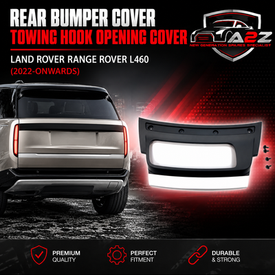 Rear Bumper Cover Towing Hook Opening Cover LR155008 Compatible With Land Rover Range Rover L460