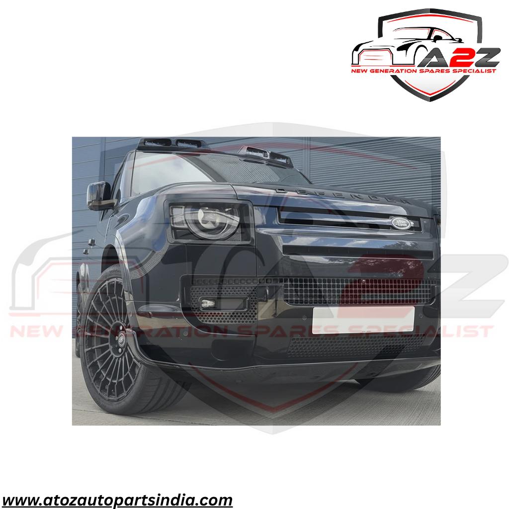 Front Bumper Lip (Set of 3) Compatible With Land Rover Defender L633 (2020-2024)