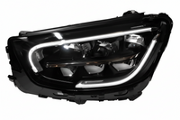 Headlight Headlamp Left Headlight Headlamp Left A2539068702& Right A2539068802 (Without Blaster) Compatible With Mercedes BENZ GLC X253 2020 - 2022 (LED)