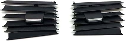 Center AC Conditioner Air Vent Grill Outlet Tab Clip Repair Kit 64229184742 64229303405 Compatible With  X3 F25 2011-2017 & X4 F26 2013-2018 Tag-ACR-01