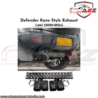 Kane Style Exhaust Compatible With Land Rover Defender L633 (2020-24)