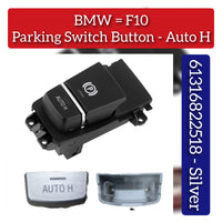 Parking Brake Button Switch Cover Black 61316822518 61319355233 61319318730 61319349035 -1 Compatible with BMW 5 Series F10  & 6 Series F12 & X3 F25