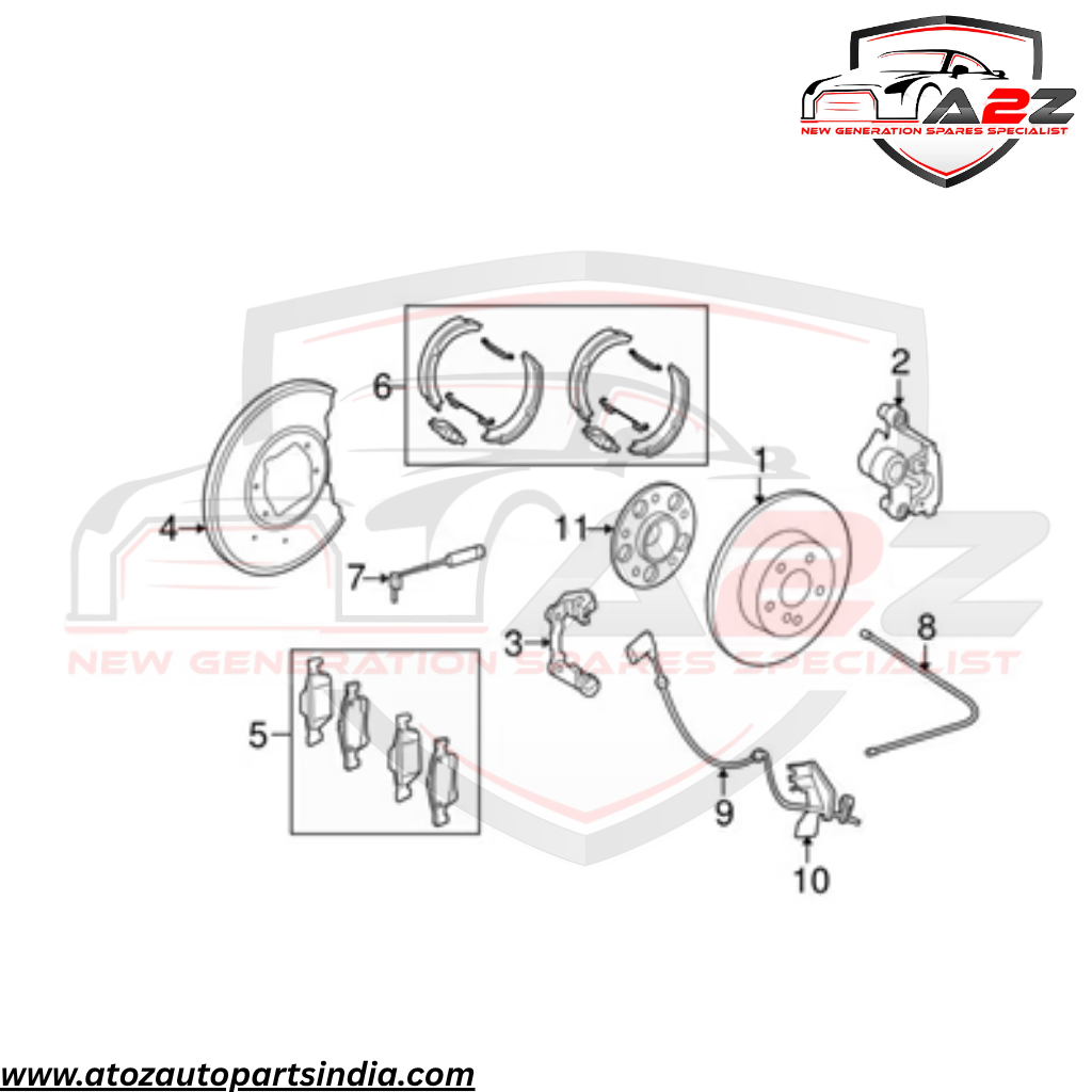 Rear Left/Right ABS Wheel Speed Sensor 2045400317 2049050100 Compatible With MERCEDES-BENZ C-CLASS W204