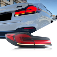 Upgrade Complete Tail Light Assy Set ( Upgrade Normal To G30 Latest Style) Plug And Play No Need To Change Bumper Compatible With BMW G30 (2017-20) Tag No.2