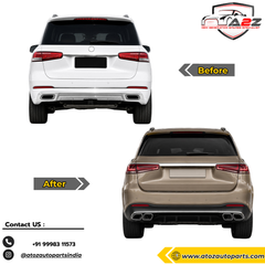 Complete Convertion Body Kit Compatible With Mercedes Benz GLSW167 X167 (2019-2025) Upgrade To Mercedes Benz GLS AMG 63 (Shipping Cost Not Included In Price)