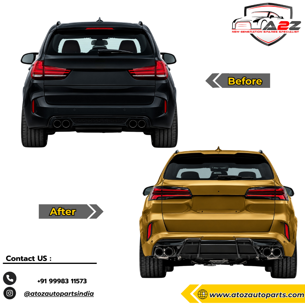 Complete Front & Rear Bumper Full Body Kit  Conversion Kit Compatible With BMW X5 F15 (2014-2018) To X5 G05 Lci 2023+ M Sports X5 Style Upgrade (Shipping Cost Not Included)