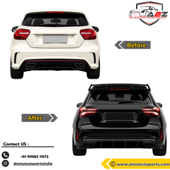 Complete Conversion Bumper Kit Compatible With Mercedes Benz A Class W176 (2012-2016) Upgrade To Amg Amg45 (Shipping Cost Not Included In Price)