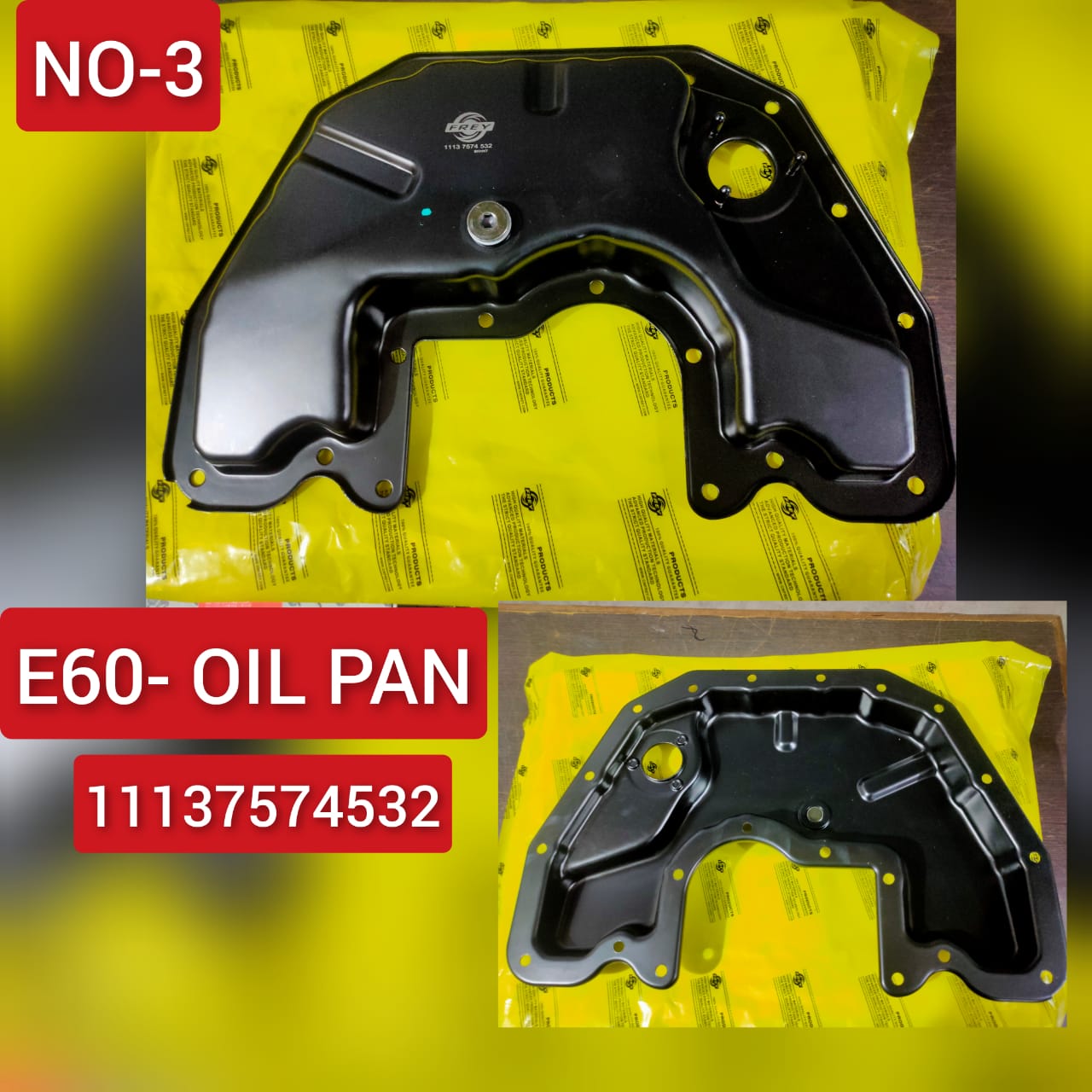 Lower Oil  Pan 11130148458 11137509724 11137574532 Compatible With BMW 7  Series E65, E66, E67 Tag-OP-03
