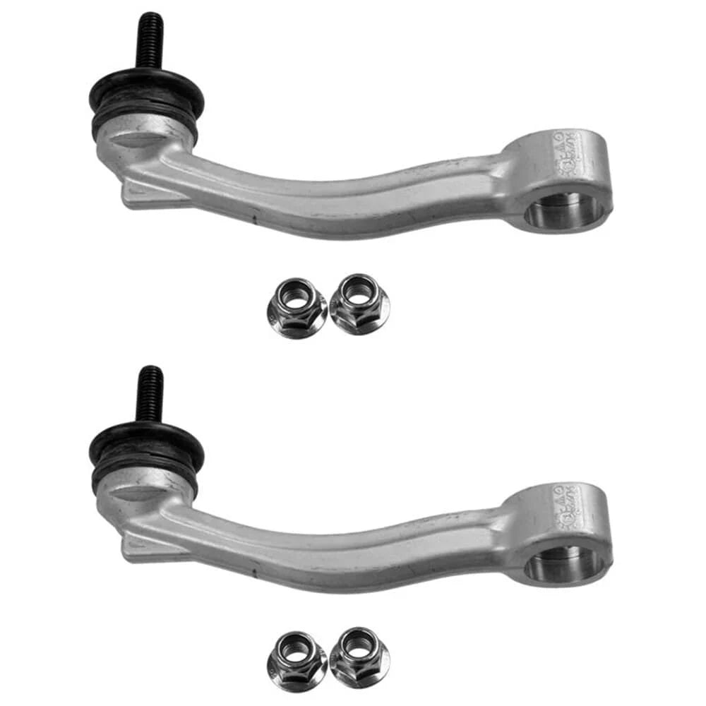 Front Axle Sway Bar End Stabilizer Link Right & Left T4N1048 XR81834 C2C18573 C2C39468 C2D24220 Set Compatible With JAGUAR XJ (X351)  & XF I (X250) & F-TYPE Coupe (X152)