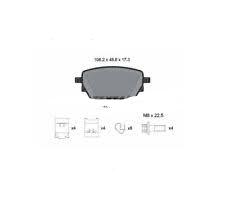 Rear Brake Pad 2298601 0004204502  P50151N  Compatible With MERCEDES-BENZ A-CLASS Saloon (V177) GLA (H247)