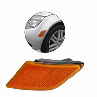 Front Bumper Side Marker Light Lamp  Left 2048200121 & Right 2048200221 Compatible with Mercedes Benz C-CLASS W204 2008-2010 Tag-FBL-11