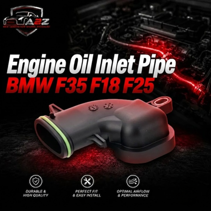 Engine Oil Inlet Pipe 11417603574 Compatible With BMW F35 F18 F25