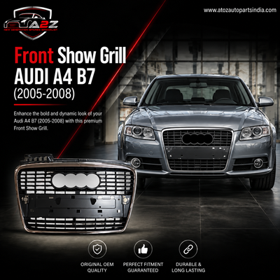 Front Show Grill 8E0853651J 8E0853651AA 8E0853651J1QPCompatible With AUDI A4 B7 (2005-2008) Tag No.181