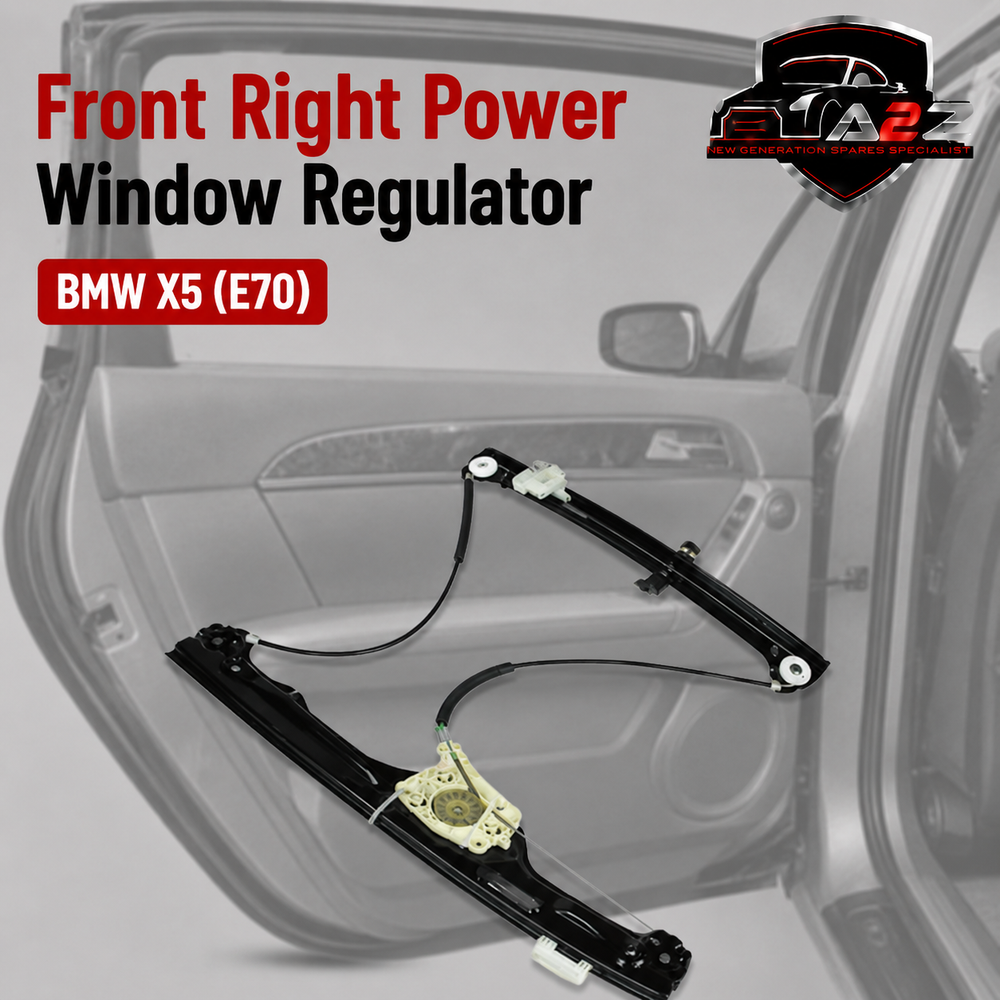 Front Right Power Window Regulator 51337166380 Compatible with BMW X5 (E70)