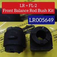 Front Stabilizer Sway Bar Bushing Kit LR005649 Compatible With LAND ROVER FREELANDER 2 (L359) | LR2