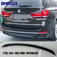 Rear Mid Trunk Spoiler BMRS23 Compatible With BMW F15 (2014-18)