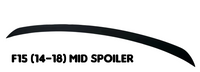 Rear Mid Trunk Spoiler BMRS23 Compatible With BMW F15 (2014-18)