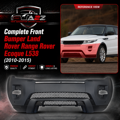 Complete Front Bumper LR048543 Compatible With Land Rover Range Rover Ecoque L538 (2010-2015) Tag No.602
