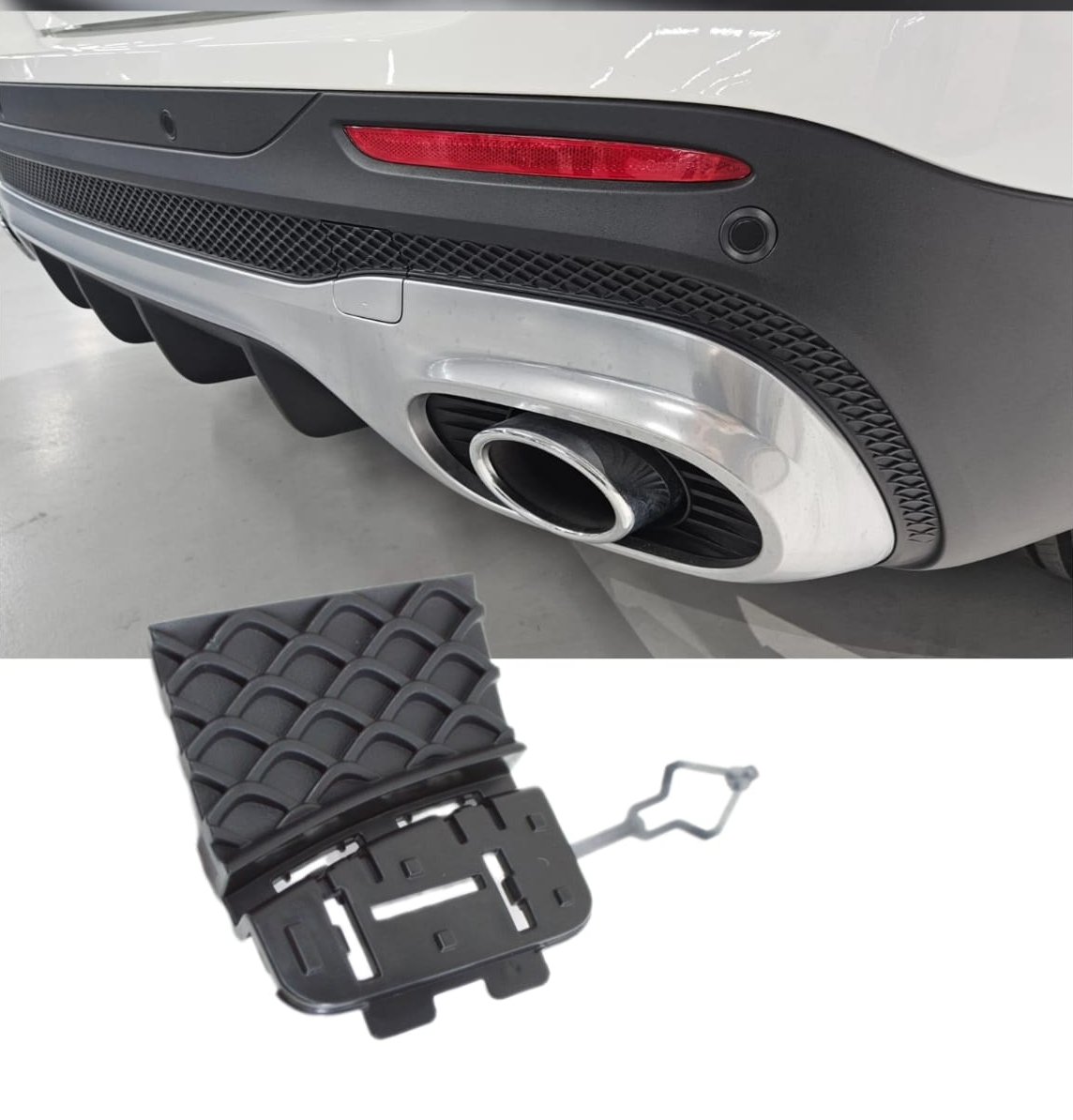 Rear Towing Cap A2478859502 2478859502 Compatible With Mercedes Benz 247 GLB (2021-24) Tag No.338