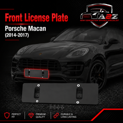 Front License Plate 95B807287 Compatible With Porsche Macan (2014-2017) Tag No.522