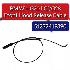 Hood Release Wire Cable 51237419390 Compitable With BMW 3 SERIES G20 LCI G28