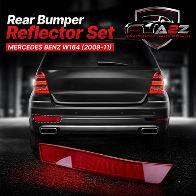 Rear Bumper Reflector Compatible With MERCEDES BENZ M-CLASS  W164   Rear Bumper Reflector Left 1648200374 & Right 1648200474 Tag No.106