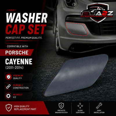 Washer Cap Set Left 95862830300G2X & Right 95862830400G2X Compatible With Cayenne (2011-2014) Tag No.131