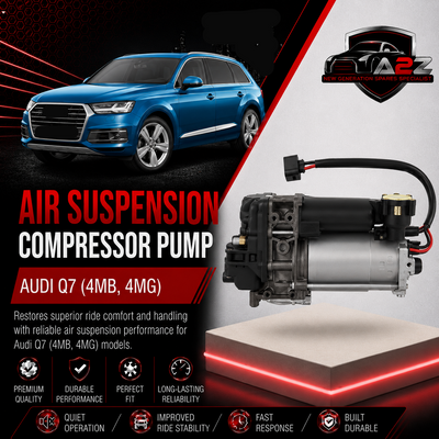 Air Suspension Compressor Pump 4M0616005H 4M0616005G 4M0616005F Compatible With AUDI Q7 (4MB, 4MG)