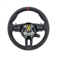 Porsche Race-Tex Steering Wheel Compatible With Porsche All Model