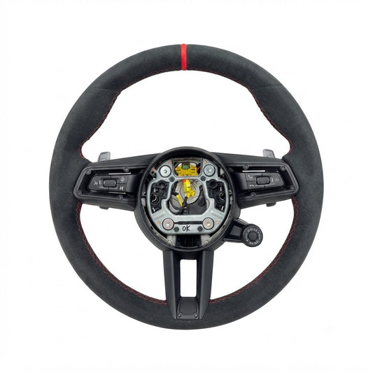 Porsche Race-Tex Steering Wheel Compatible With Porsche All Model