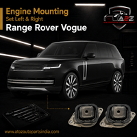 Engine Mounting Set Left KKB500730 Right KKB500740 Compatible With Range Rover Vogue