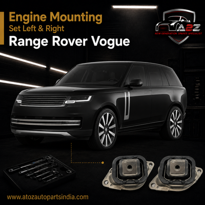 Engine Mounting Set Left KKB500730 Right KKB500740 Compatible With Range Rover Vogue