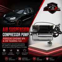 Air Suspension Compressor Pump 7L0616007 7L0616007H 7L0698007A Compatible With PORSCHE CAYENNE 9PA & VW TOUAREG 7LA