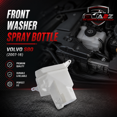 Front Washer Spray Bottle 31349444 30784233 Compatible With Volvo S80 (2007-16)