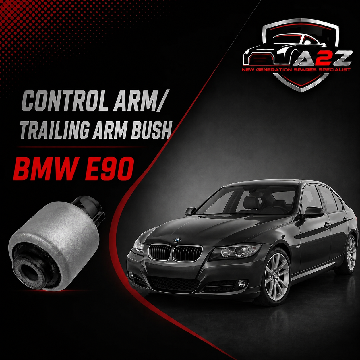 Control Arm/Trailing Arm Bush 31126763699 31126763700 31126765597 Compatible With BMW E90 MINI