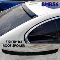 Roof Spoiler BMRS6 Compatible With BMW For 5 Series F10 (2010-16)