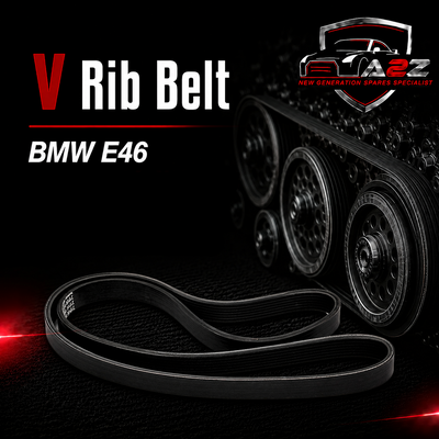 Ribbed V-Belt 11281706545 Compatible With BMW E46