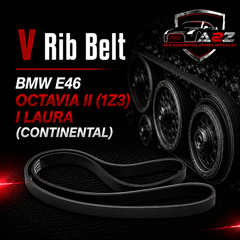 Ribbed V-Belt 11281706545 Compatible With BMW E46