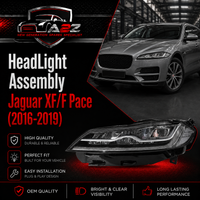 Complete Headlight Assy Left T2H24596 & Right T2H24587 Compatible With Jaguar XF/F Pace (2016-2019) Tag No.01