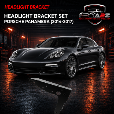 Headlight Bracket Set Right 97050435605 & Left 97050435505 Compatible With Porsche Panamera (2014-2017) Tag No.222